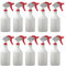 Avern Large 750ml Spray Bottles Plastic For Cleaning Solutions Gardning & Home Use Gardening, Plant, Water, Durable Trigger Sprayer, Refillable Mist Spray Bottle Heavy Duty (Red, 10 Pack)