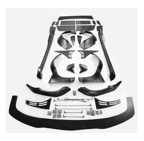 Accessoires de Voiture compatibles for Mazda RX8 SE3P RB Style FRP Kit de carrosserie Large Complet en Fibre de Verre Lèvre de séparation en Fibre de Verre Jupe latérale Aileron d'aile