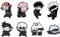 8 Pcs Jujuts Kaisens Badge Pins Anime Figur Gojos Cool Abzeichen Gojos Cosplay Accessories Emaille Abzeichen Tasche Deko