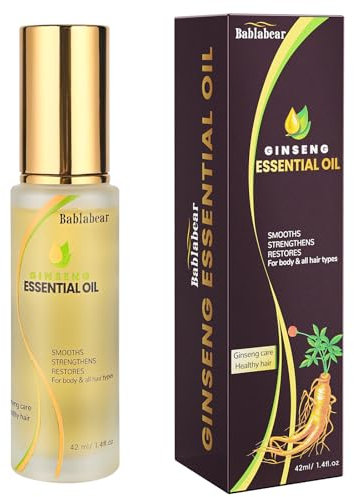 Bablabear Hair Oil for Frizzy Hair,Hydrating Oil Serum to Revitalize Damaged,Provides Heat Protection |Adds Hair Shine and Smooths Split Ends.