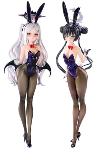 HLUONGTN Blue Archive Figur 30 cm Sorasaki Hina Black Silk Girl Anime-Figur/Sorasaki Hina+Ryu Kisak/30Cm