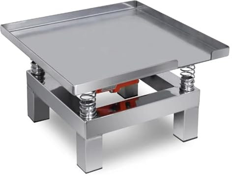 Electric Concrete Flat Plate Vibrator Vibrating Table,Concrete Vibrating Table Vibration Test Bench Test Block Vibration Platform Mini Vibration Table 3000rpm,35x35x22cm