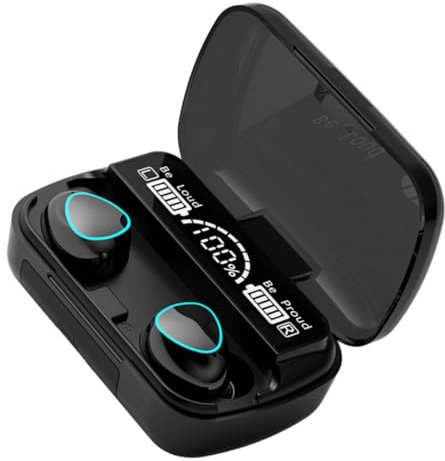 Happyyami Wireless Earphone M10 Mini Headset Stereo Earphone Game Earbuds Noise Reduction Long Battery Easy to Charge