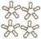 MUCKLILY Lot de 20 Cache-Trous De Serrure pour Commode Accessoires De Quincaillerie Cache-Trous De Serrure pour Meubles Insert De Trou De Serrure pour Meubles Cache-Trous De Serrure en