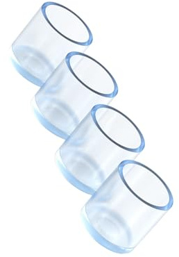 ZMTGLTG Protections de Pieds de Chaise, 4 pièces, en Silicone, for Pieds de Chaise et de Table, Protections de Pieds de Meubles(Round,35MM)