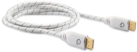 OEHLBACH GAMING DisplayPort 2.1 Kabel 2,0m - 80 Gbit/s UHBR20, 8K 240Hz, 4K 540Hz, HDR10, FreeSync, G-Sync, DSC, für High-End Gamer, Streamer & Creator