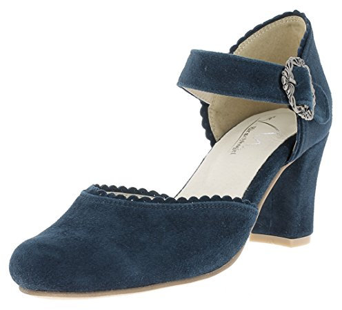 Hirschkogel Damen 3005715 Pumps, d.blau, 37 EU