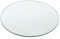 [neu.haus] Plateau de Table Bureau Chevet Table de Jardin en Verre Trempé ESG Transparent Bords Polis Meuble DIY Épaisseur 8 mm Diamètre Ø 30 cm