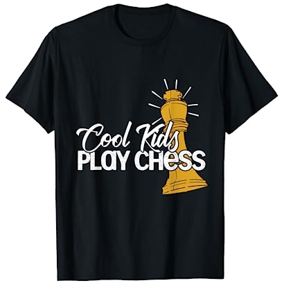 Brettspiel Schachspieler Geschenk Kinder Schach T-Shirt