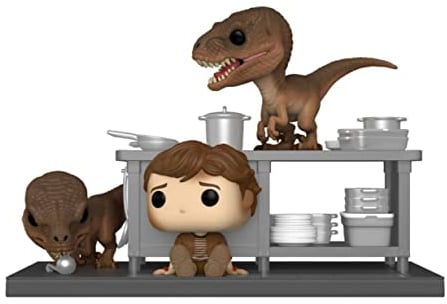 Funko Pop! Moments 62477 Jurassic Park: Tim & Velociraptors (Special Edition) #1199