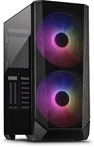 Inter-Tech Gaming-Gehäuse IT-3503 Airstream 2XARGB 200mm Lüfter