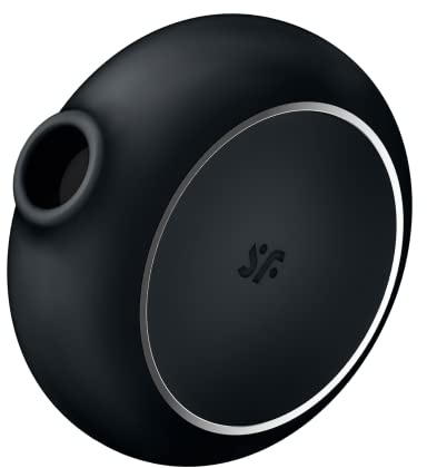 Satisfyer Pro To Go 3 Druckwellenvibrator | Kompakter Stimulator für Frauen | Ideal für Reisen | Körperfreundliches Silikon | Wiederaufladbar | Wasserdicht (IPX7) in schwarz | Sex Spielzeug für Frauen