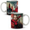 LolaPix Taza Spider. Personalizada con Foto y Nombre. Taza Cerámica. 330 ml. Varios diseños y colores de Interior. Regalos Originales. SPIDER