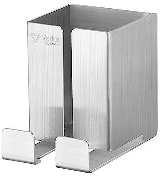 Suchkeit Elektrischer Rasierer-Halter, Wandmontage, für Badezimmer, Edelstahl, selbstklebend, Zubehör Organizer, Geschenk für Männer, Papa und Opa