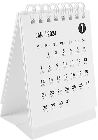 Parliky Tischkalender Klein Standkalender Bürokalender Tageskalender Papierkalender Kleiner Kalender Täglicher Standkalender Planerkalender Tischkalender