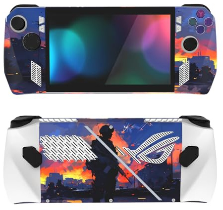 PlayVital Skin Sticker für ROG Ally Handheld Konsole, Vinyl Aufkleber Set