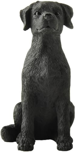 JFSM INC. Figur Labrador, sitzend, 8,3 cm, schwarzes Laborgeschenk, Statue, Dekoration