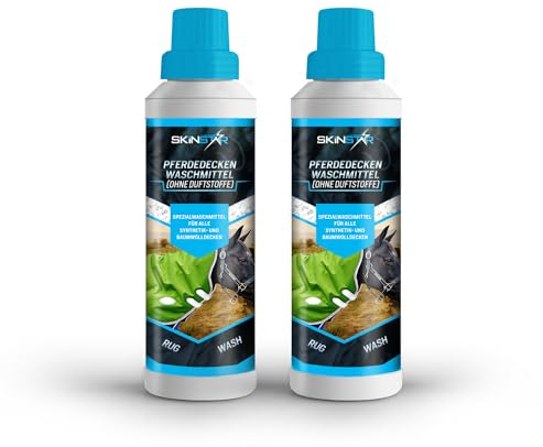SkinStar Pferdedecken-Waschmittel 1L ohne Duftstoffe Rug Wash Waschpflege
