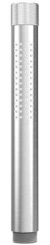 ACEFY Duschkopf wassersparend Dual Function Mode Handbrause Stabhandbrause Duschbrause massiv Messing Gebürstet mit leicht zu reinigenden Gummidüsen (Brushed Lacquer)