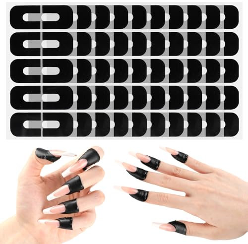 Nail Polish Protector for Fingers, Gel Nail Sticker, Peel Off Barrier 99.99%+ UV Finger Protection Skin Cuticle Protector