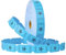 KreativeKraft Bingo Spiel Set oder Zubehör Marker Bingo Chips Plastik Tombola Lose Nummeriert Karten Ideal für Events und Partys (Blaue Los)