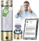 LOZITX Botella de agua de hidrógeno de 420 ml [H2-electrólisis cumplida] Botella de agua con tecnología PEM [concentración H2 hasta 2 veces 3 minutos/6,85 PPM] Agua de agua