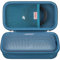 BOVKE Funda rígida de Viaje para Altavoz portátil Bluetooth Bose SoundLink Flex (2ª generación) / Bose SoundLink Flex, Bolsillo de Malla para Cargador, Cables de Carga, Azul Crepúsculo