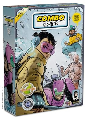 Combo Fighter Plotmaker Edition Pack 3 - Arcade Action Kartenspiel - Erweiterung Kompatibel Mit Combo Fighter - Schnelles Spiel - Kämpfer & Strategie