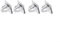 Eawfgtuw Front Skid Plate Insert Clip W715288S439 for F150 Navigator 2011-2020 Metal Filter Door Clamps Direct Replacement Car Interior Trim Parts 4 Pieces