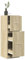 BOWEKAM Home & Garden-Apothekerschrank Sonoma Eiche 40x41x118 cm Holz-Möbel Wahl