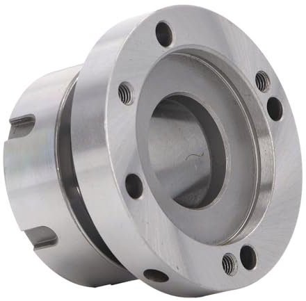 ER40 Portabrocas de Sujeción de 80 Mm de Diámetro Torno de Fresadora CNC de Acero Al Carbono de 7 Orificios para Herramienta de Torneado Máquina de Grabado con Estructura Estable