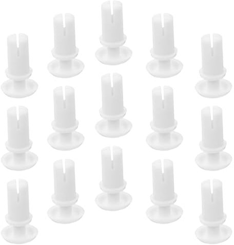 SOLUSTRE 100pcs Plastic Rivet Expansion Clips for Cars Nylon Bumper Retainer Clips Fasteners for Car Bumpers Insulating Snap Fasteners Kit Effortless Installation
