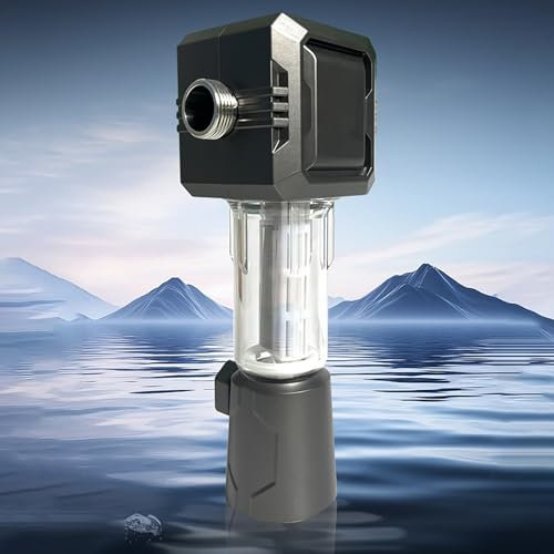 Wasserfilter Trinkwasser Rückspülfilter Wasserfilter Wasserhahn für Dusche Küche Wasser Filtersystem Trinkwasser Wiederverwendbar 40 Micron Hauswasserfilter