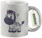 Huuraa tasse à café Zèbre Mug Cadeau Argent 330ml Zèbre Présent