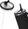 ZORTVUL 1 Tapas De Repuesto Para Stanley Cup, Flip Straw, Para Vasos De 40 Oz, Con 1 Pajitas, Tapa Impermeable (Negro)