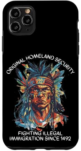 Nativo americano originale della sicurezza nazionale Custodia per iPhone 11 Pro Max