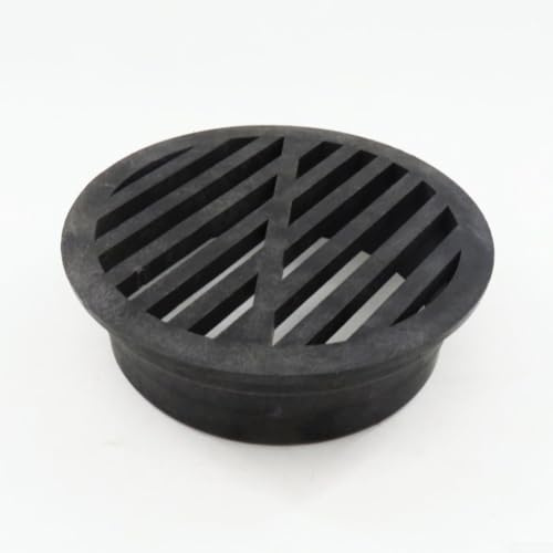 Round Floor Drain Grate, 4 Inch Embedded Grille for Balcony Bathroom Lawn, Sewer Filter Cover for Outdoor Garden Grass Drainage(4 inch)