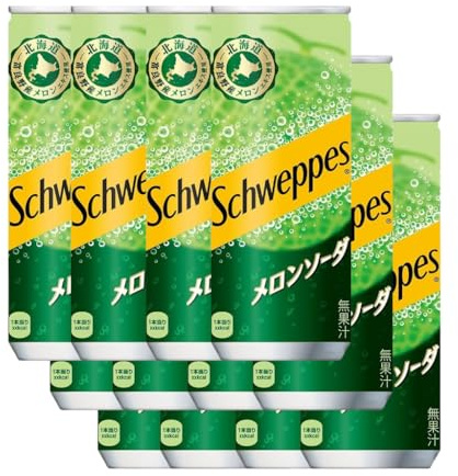 Schwepps Melon Soda 12er-Pack – Japanische Limited Edition