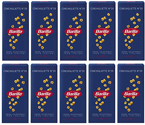 10x Pasta Barilla Conchigliette Nr. 39 italienisch Nudeln 500 g pack