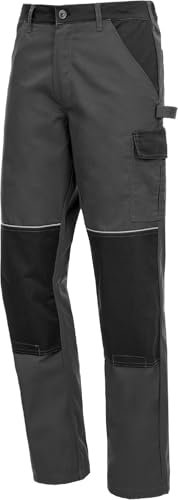 ACE Handyman Arbeits-Hosen für Männer - Cargo-Hose für die Arbeit - 35% Baumwolle - Grau - 42