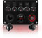 KAOLALI Schaltpanel 12V/24V Kippschalter 5 Gang IP65Wasserdicht + 4.2A Dual USB Ladegerät + Zigarettenanzünder-Buchse + LED Wippschalter für Boot Wohnmobil Auto Fahrzeuge LKW Yacht (Rot)