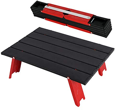 Lywencom Table Pliante,Table de Camping Pliante Portable,Table de Plage,Table multifonctionnelle compacte