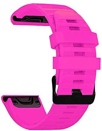 AISPORTS Bracelet Silicone Compatible avec Garmin Fenix 5S/6S/6S Pro, 20mm Quick Fit Bracelet de Montre de Sport de Remplacement pour Fenix 5S Plus/D2 Delta S Smartwatch