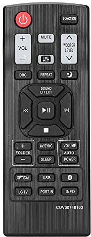 Goshyda Remote Control,for LG Soundbar,COV30748163 Remote Control,For LAS355B LAC450B LAS350B