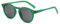 Long Keeper Vintage Round Sunglasses Mens Womens Clear Frame Classic Retro Circle Round Glasses Unisex UV400 Protection