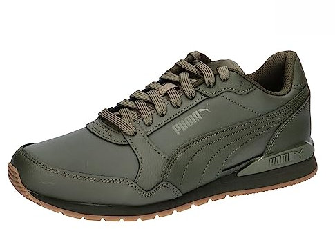 PUMA Unisex St Runner V3 L Sneaker, Forest Night Forest Night Gum, 42,5 EU