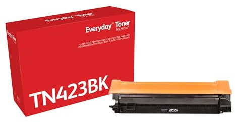 Everyday by Xerox Compatible Brother TN-423BK Black Toner, High Capacity