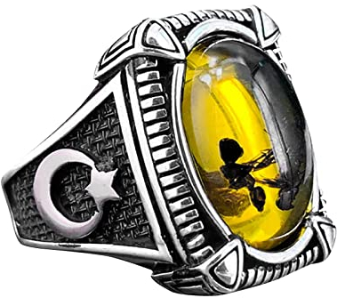 Vintage Gro遝 Oval Naturstein Ringe Herren Vintage Intarsien Gelb Rot Zirkon Ant Ringe Damen Eheringe Polster Ringe