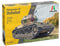 Italeri 6594S 1:35 Flakpanzer IV Ostwind - originalgetreue Nachbildung, Modellbau, Plastik Bausatz, Basteln, Hobby, Kleben, Modellbausatz, Zusammenbauen, unlackiert, Mehrfarbig