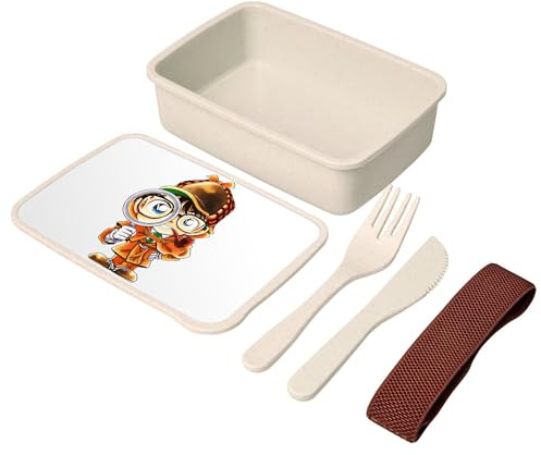 Fabulous Lunch Box Lunchbox mit Besteck, Detective Conan, Manga, Japan, Anime, 700 ml